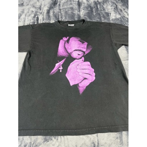 Vintage Other - Vintage Y2K, Tim McGrath, men's black T-shirt, size L